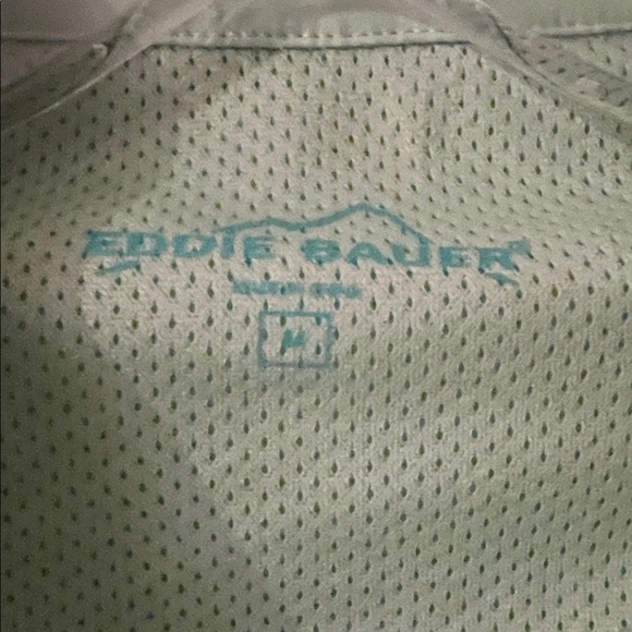 Eddie Bauer Mint Green Perforated Top - Picture 2 of 5